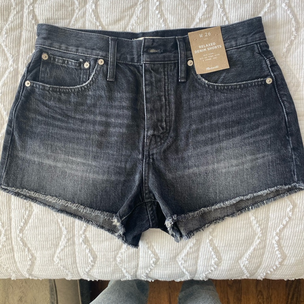 Madewell relaxed denim shorts